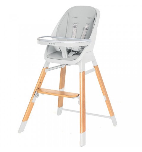 Espiro Sense  - krzesełko do karmienia 4w1 | 27 White Gray